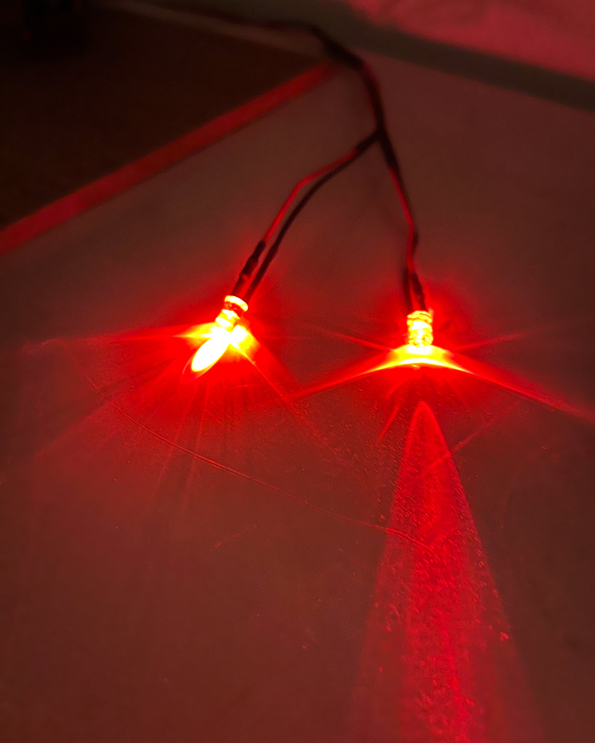 Led Schaltung mit Schalter Rot