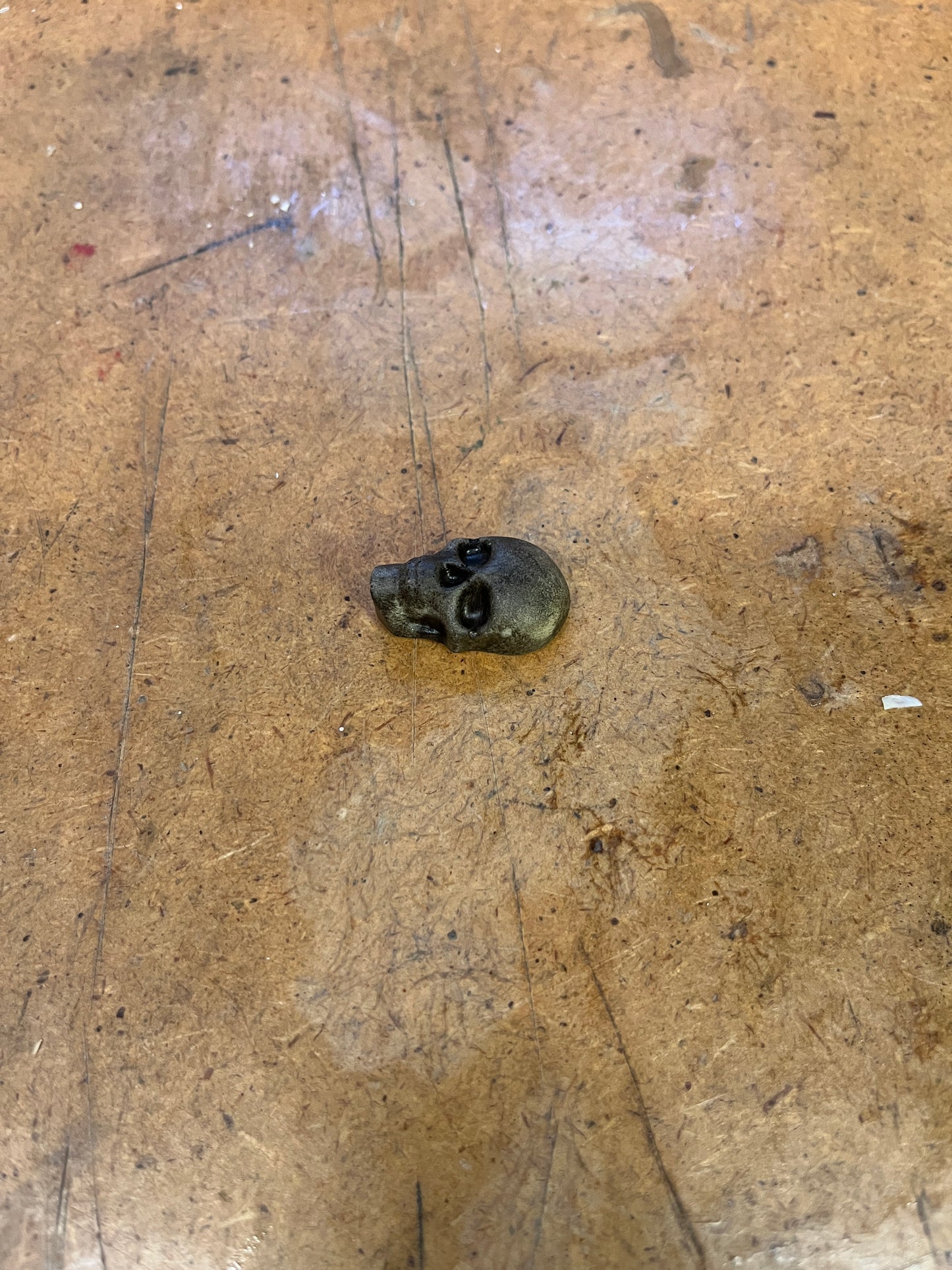 Mini Totenköpfe 1cm Schwarz