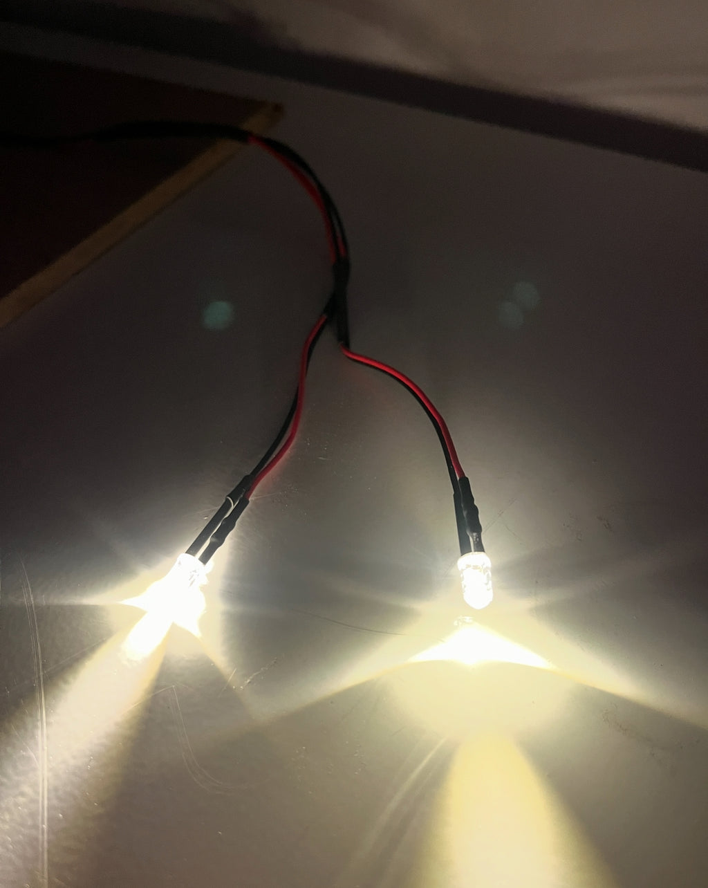 Led Schaltung mit Schalter Warm wei