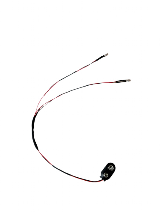 Led für 9V Block ohne Schalter Rot