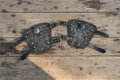 Handgamaschen Braun Antik