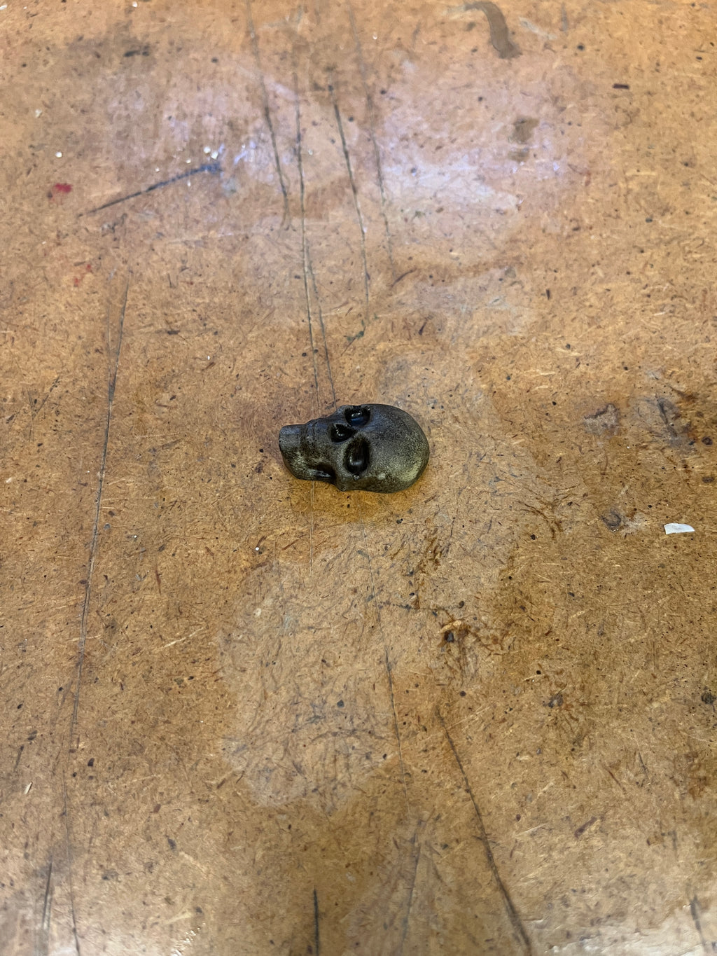 Mini Totenköpfe 1cm Schwarz